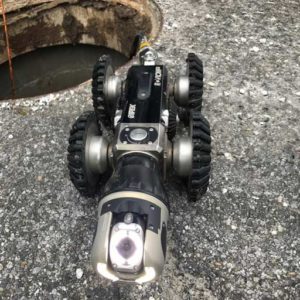 Robot camera pour inspection de canalisation par Prébendé Assainissement
